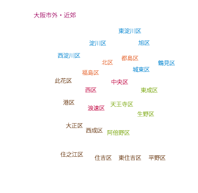 大阪府MAP